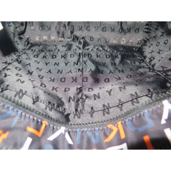 DKNY R21ADR89 LG Multicolor Signature Logo Allover Print Pam Shopper Tote $168 - Picture 12 of 13